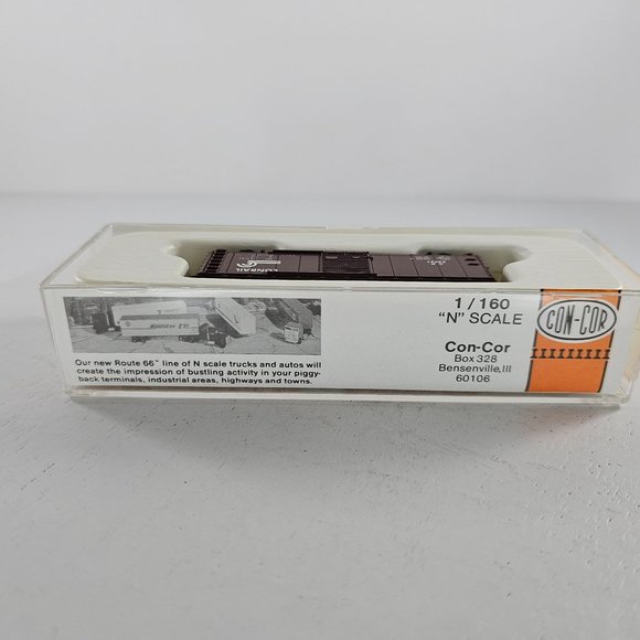 Con-Cor 40 Ft Steel Boxcar Conrail N Scale #001-100103 - Picture 5 of 6